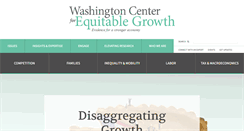 Desktop Screenshot of equitablegrowth.org